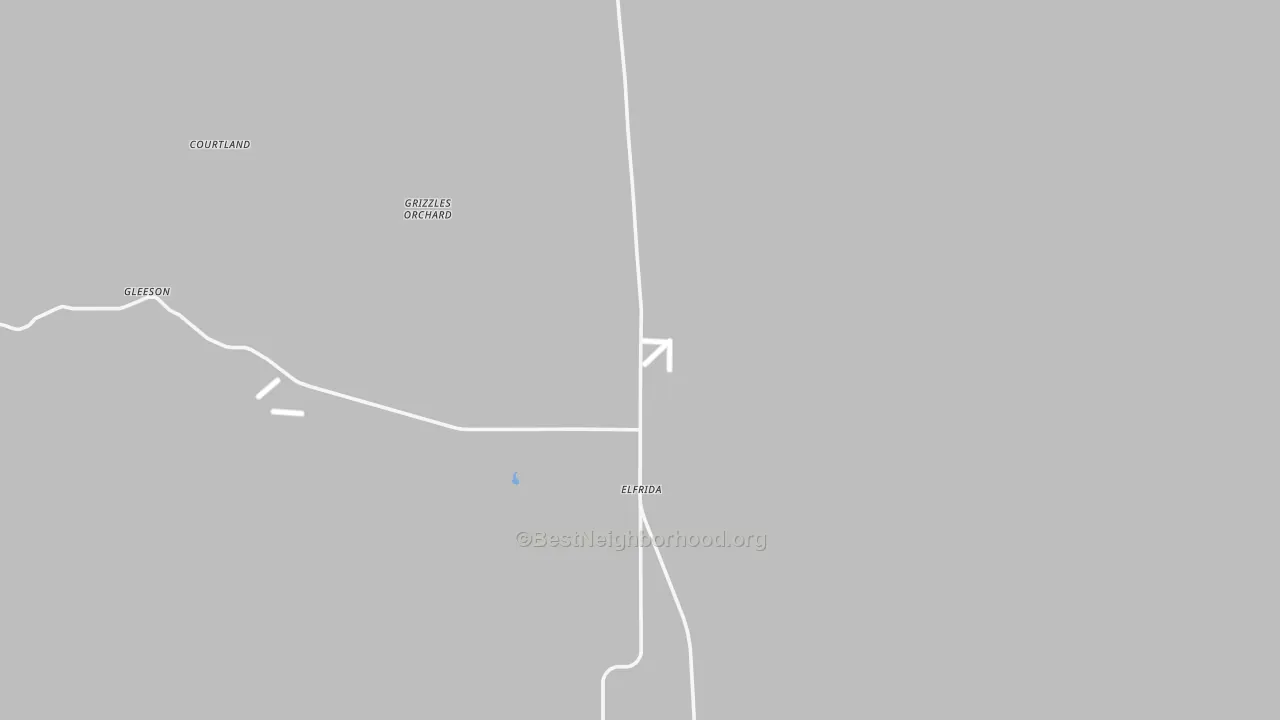 Transit Grade map of Elfrida, AZ