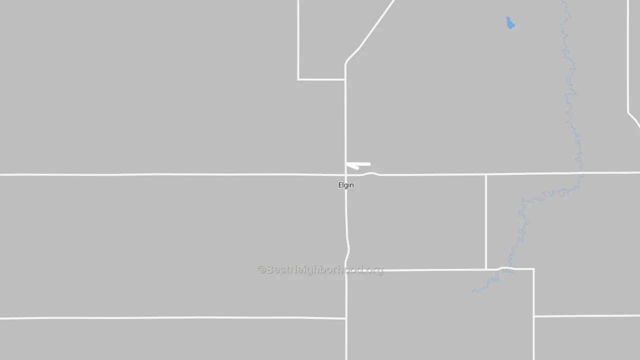 Transit Grade map of Elgin, NE