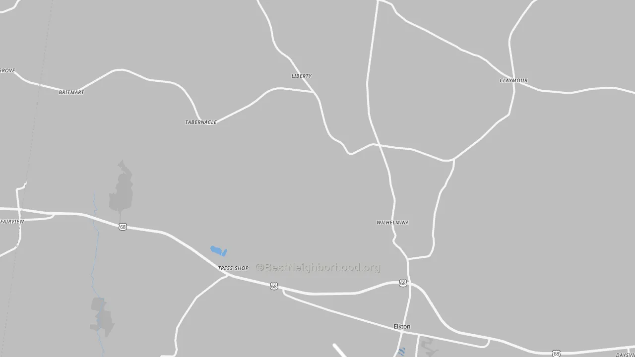 Transit Grade map of Elkton, KY