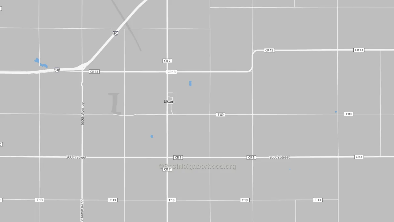 Transit Grade map of Elkton, MN
