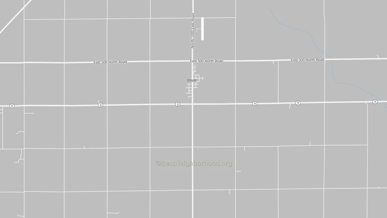 Transit Grade map of Elliott, IL