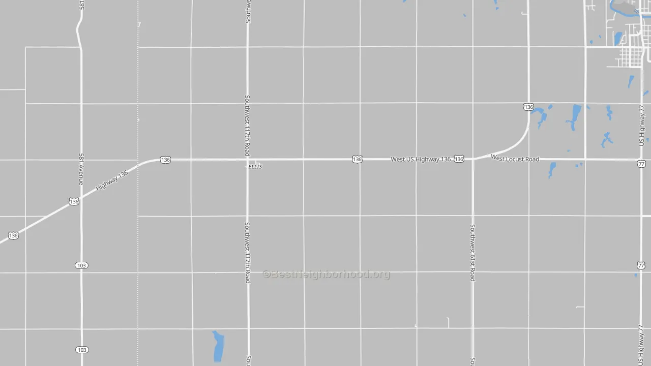 Transit Grade map of Ellis, NE