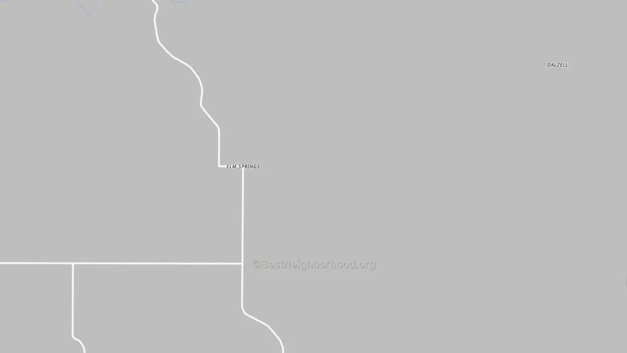 Transit Grade map of Elm Springs, SD