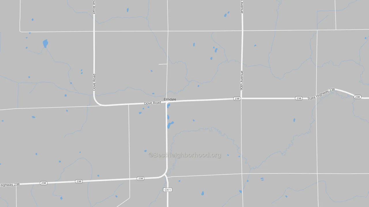 Transit Grade map of Elmdale, MN
