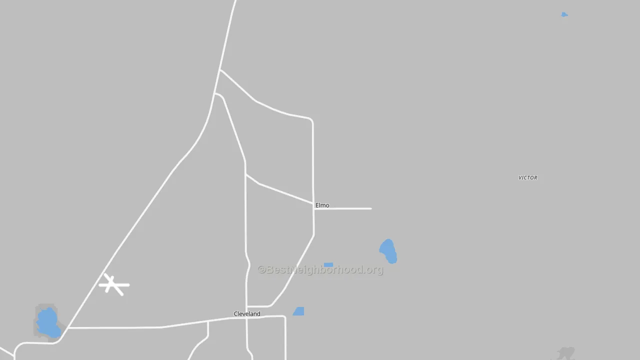 Transit Grade map of Elmo, UT