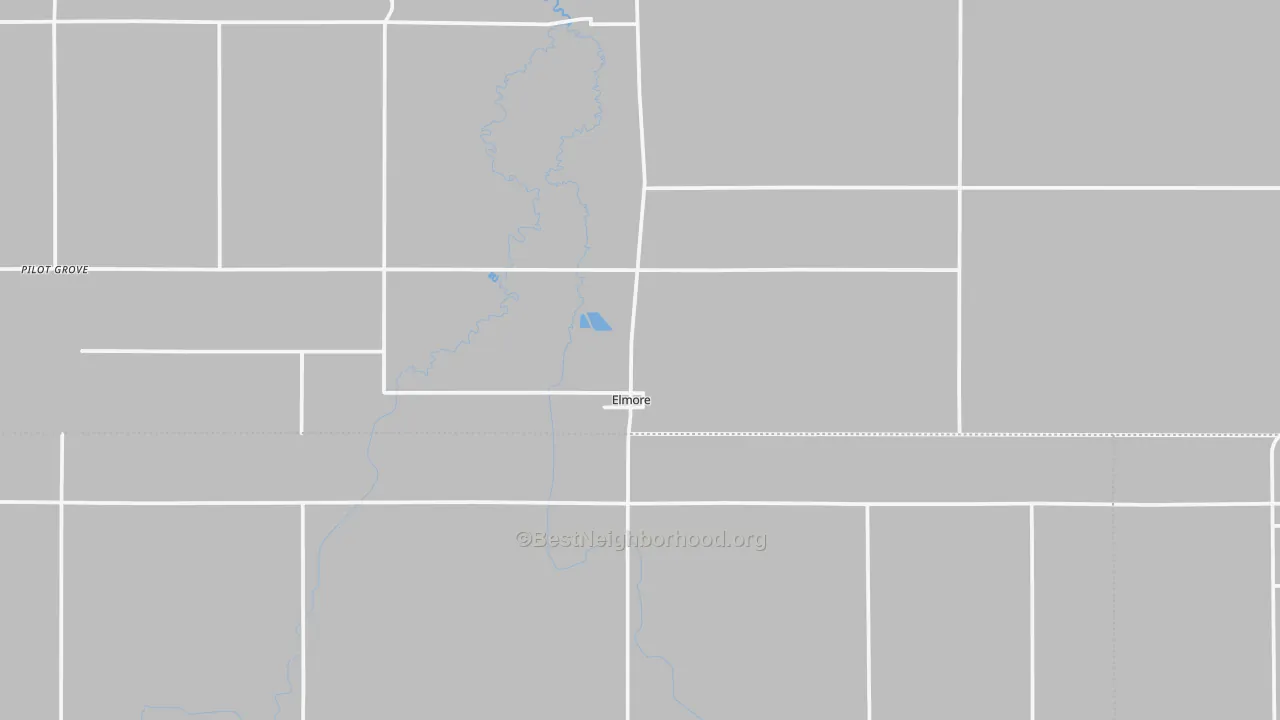 Transit Grade map of Elmore, MN