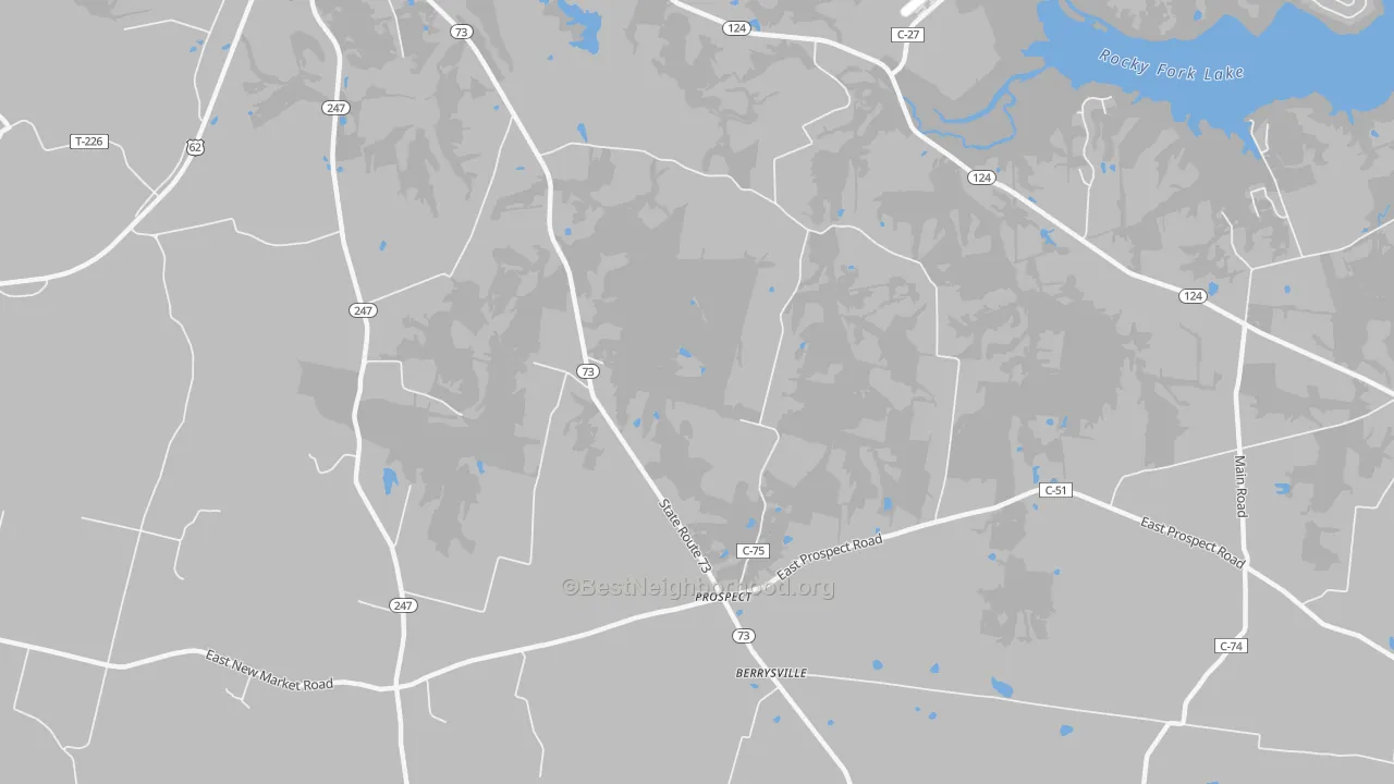 Transit Grade map of Elmville, OH