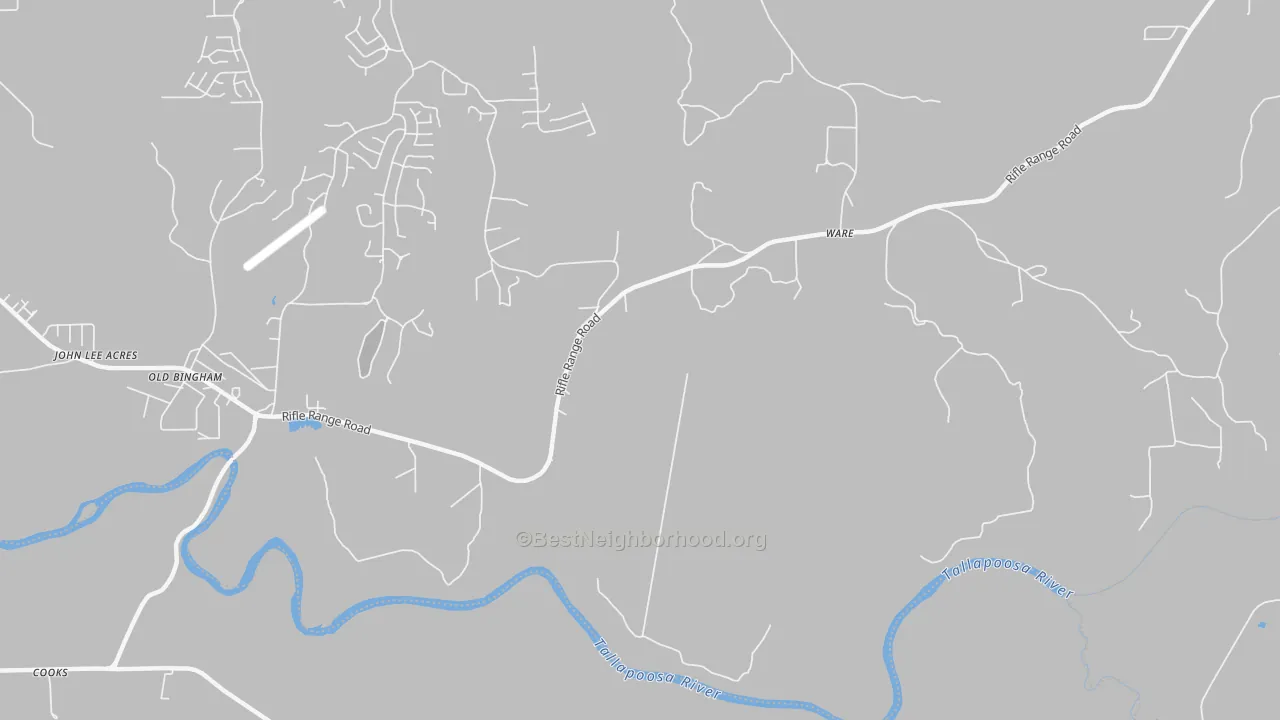 Transit Grade map of Emerald Mountain, AL