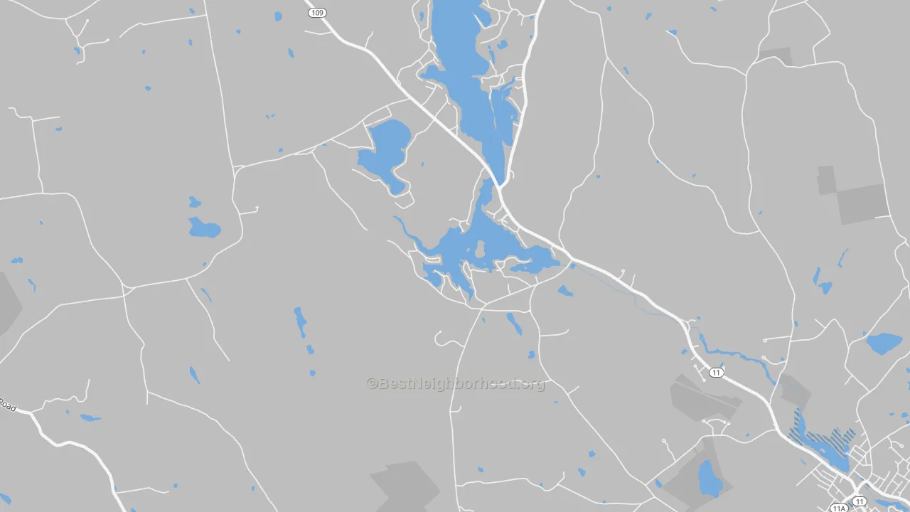 Transit Grade map of Emery Mills, ME