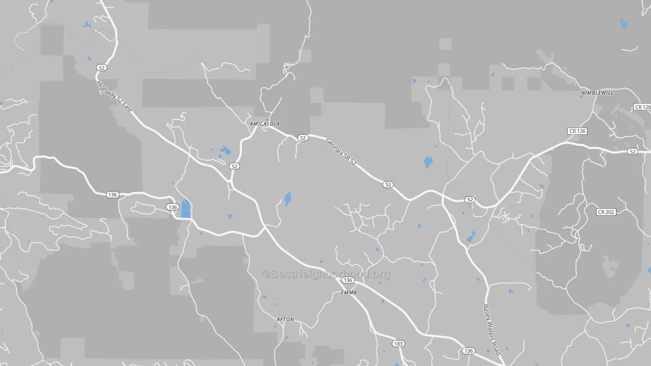Transit Grade map of Emma, GA