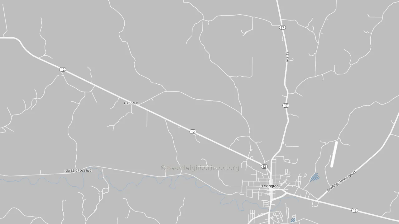 Transit Grade map of Emory, MS