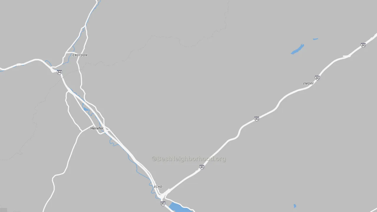 Transit Grade map of Emory, UT