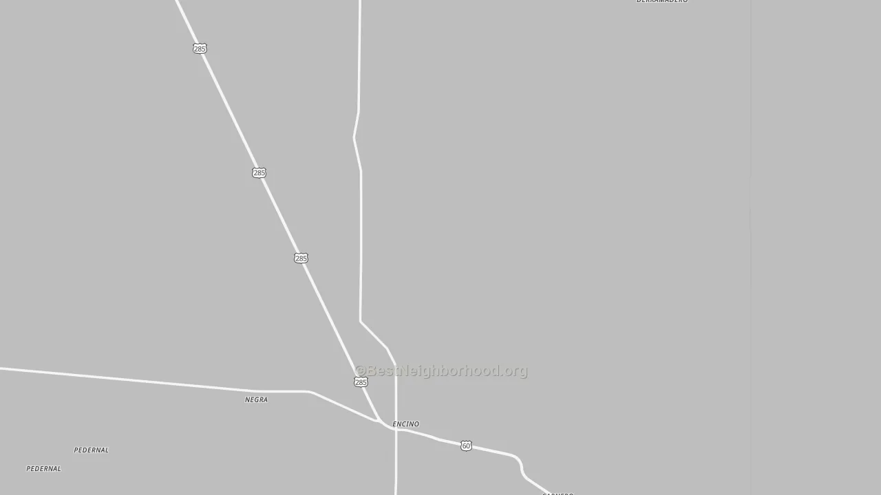 Transit Grade map of Encino, NM