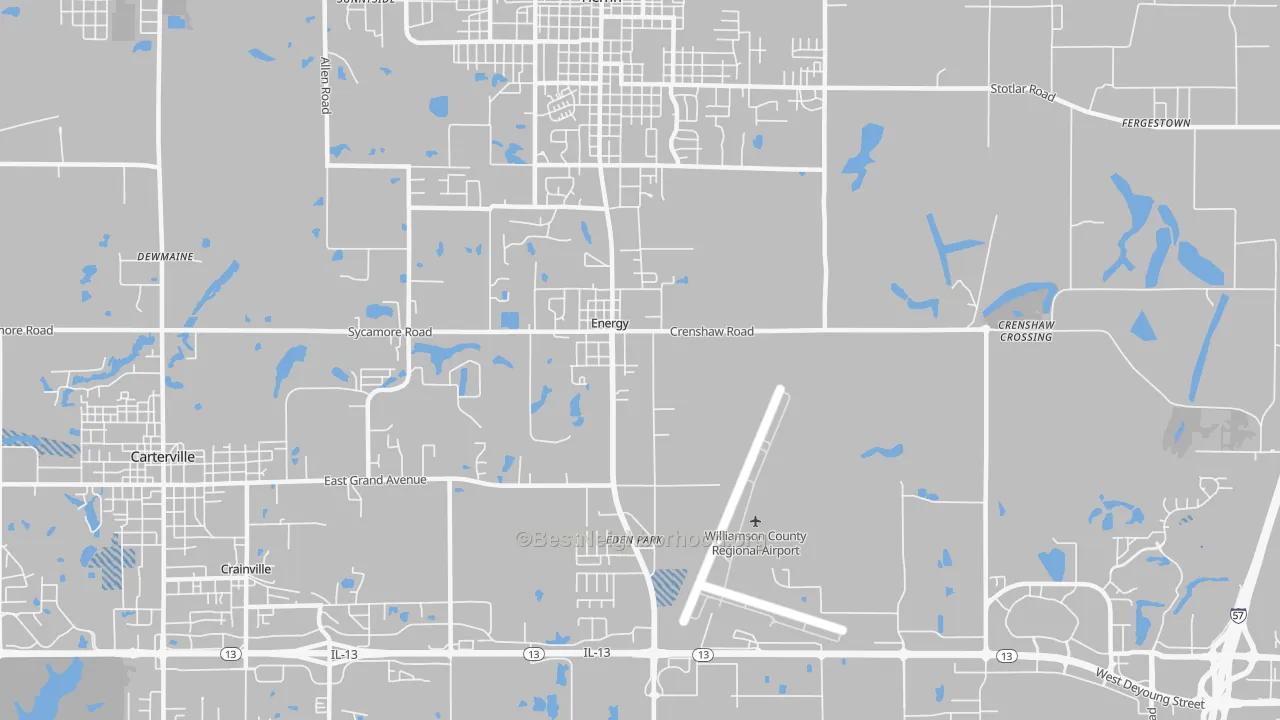 Transit Grade map of Energy, IL