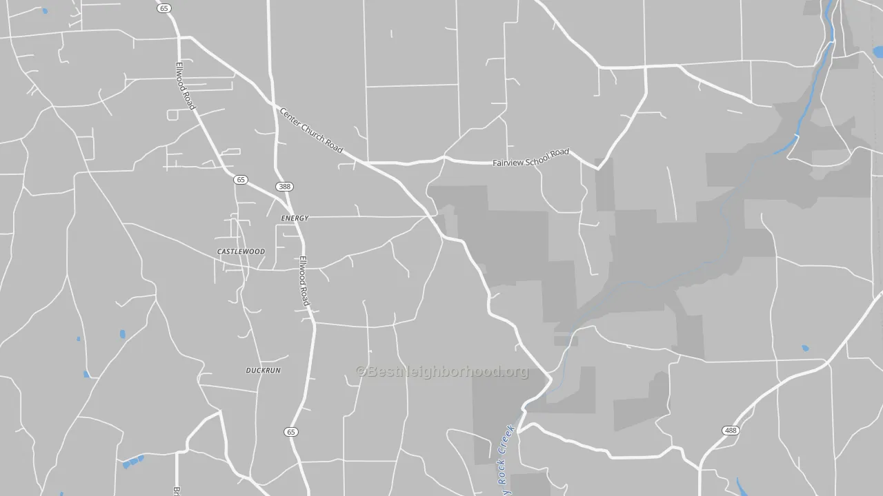 Transit Grade map of Energy, PA