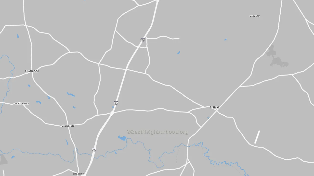 Transit Grade map of Enfield, NC