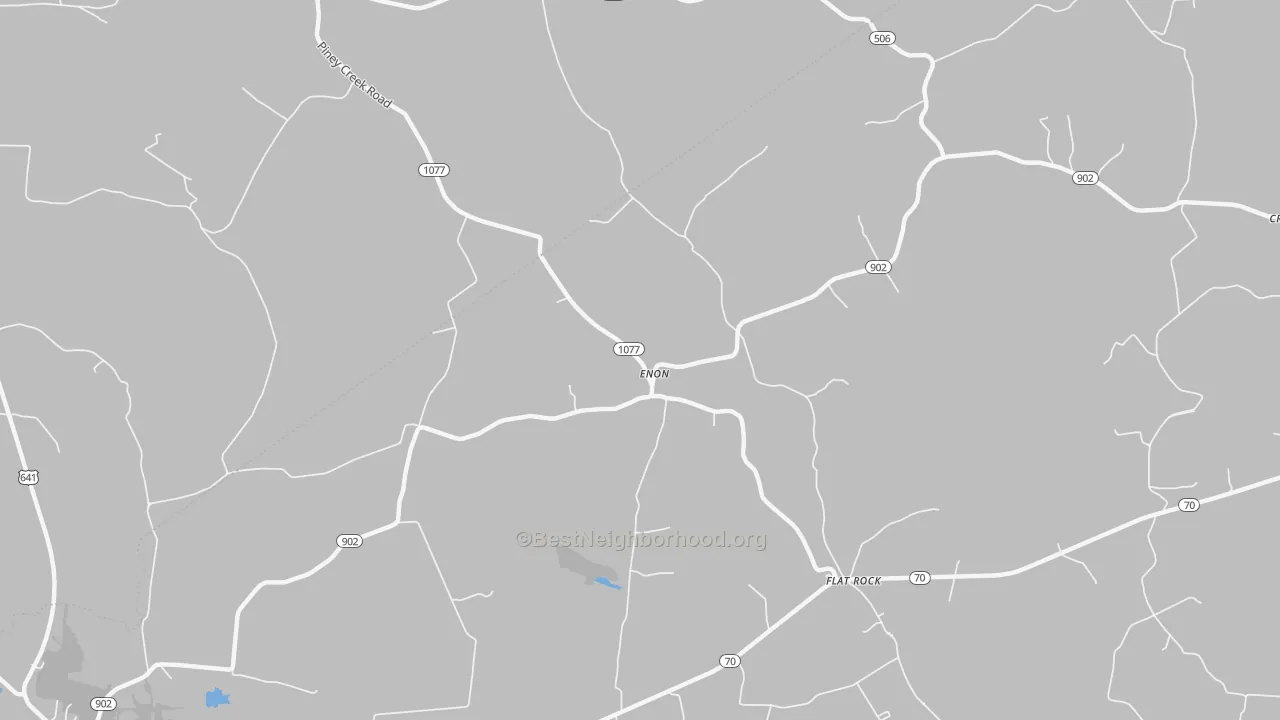 Transit Grade map of Enon, KY