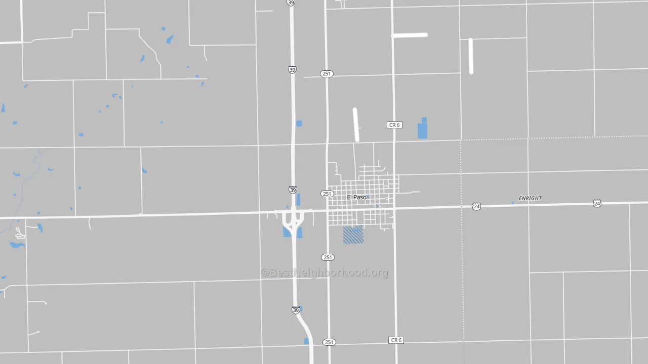 Transit Grade map of Enright, IL