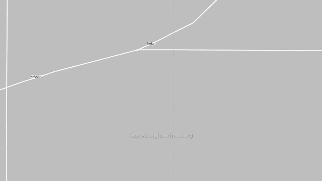 Transit Grade map of Ensign, KS