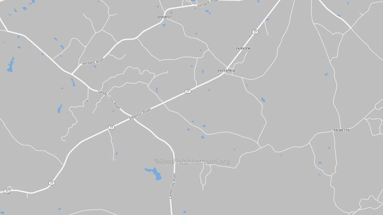 Transit Grade map of Enterprise, GA
