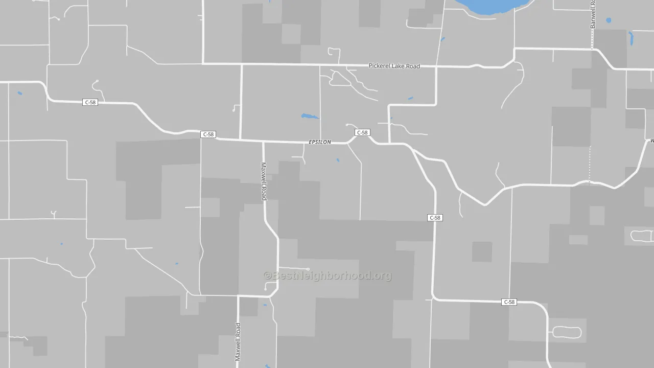 Transit Grade map of Epsilon, MI