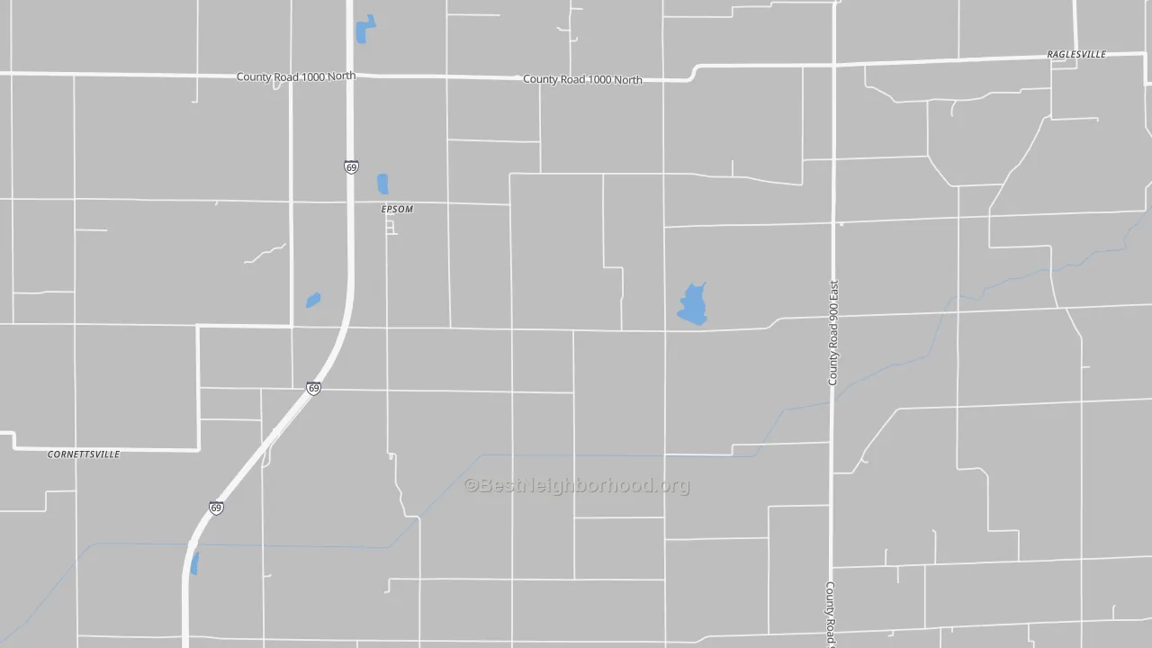 Transit Grade map of Epsom, IN