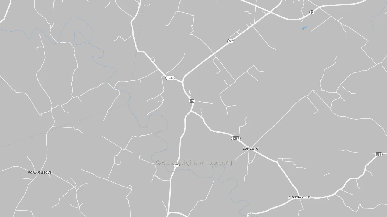 Transit Grade map of Epworth, KY