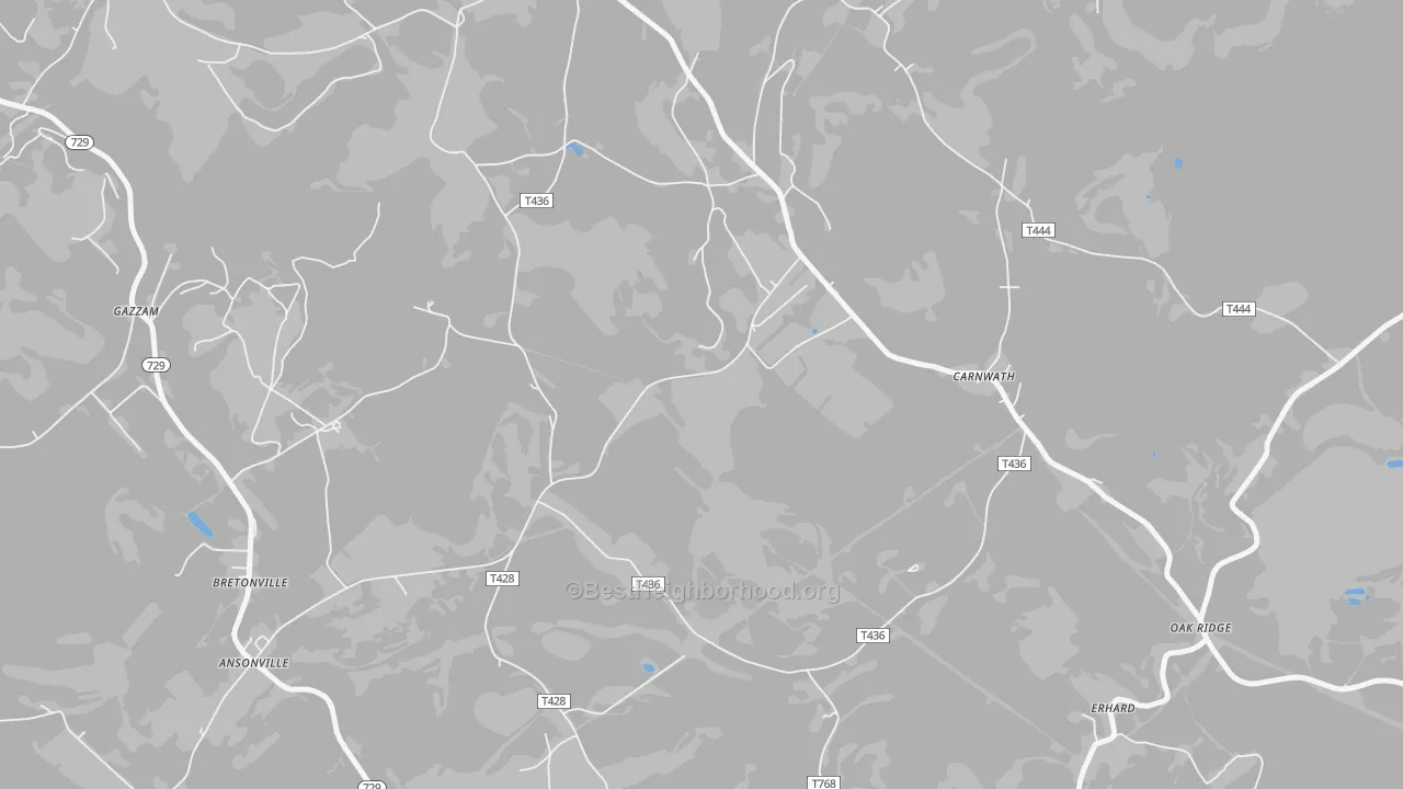 Transit Grade map of Erhard, PA
