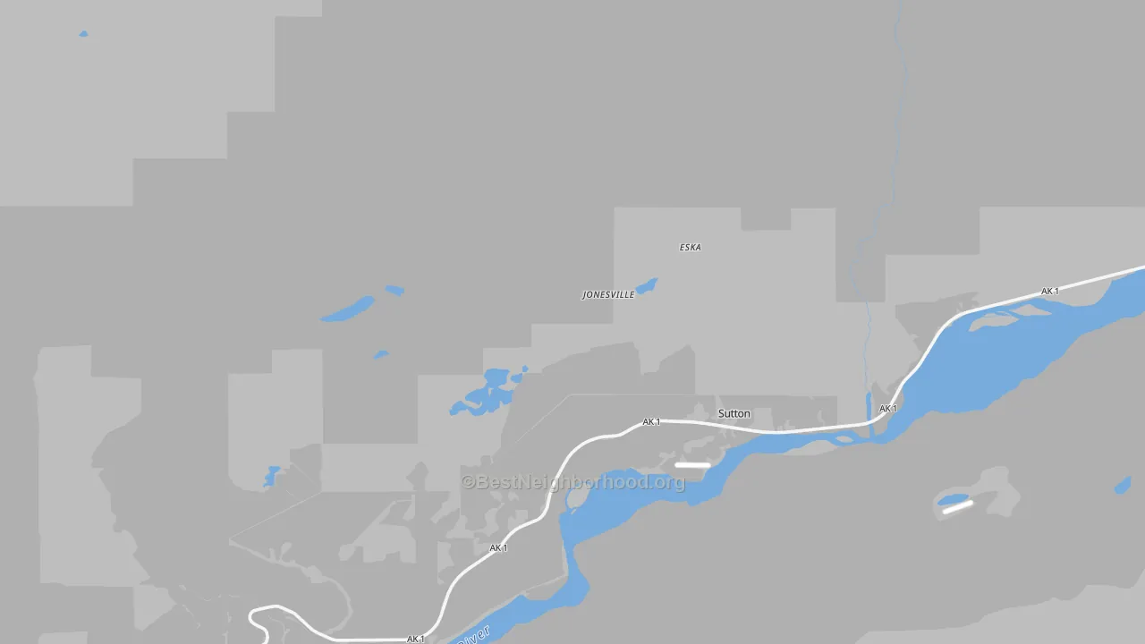 Transit Grade map of Eska, AK