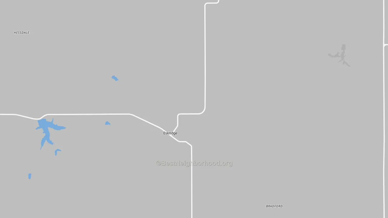 Transit Grade map of Eskridge, KS