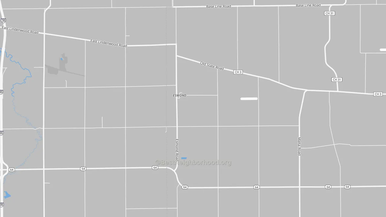 Transit Grade map of Esmond, IL