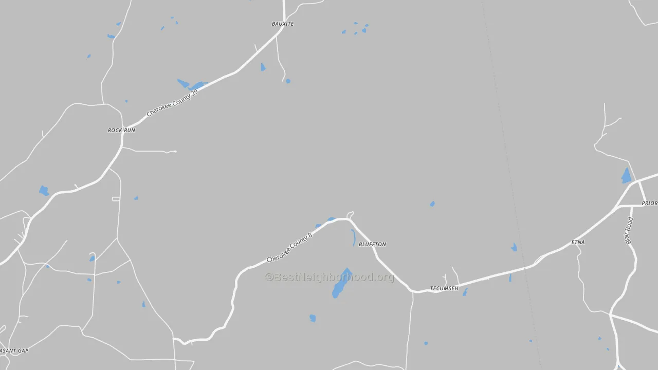 Transit Grade map of Esom Hill, AL