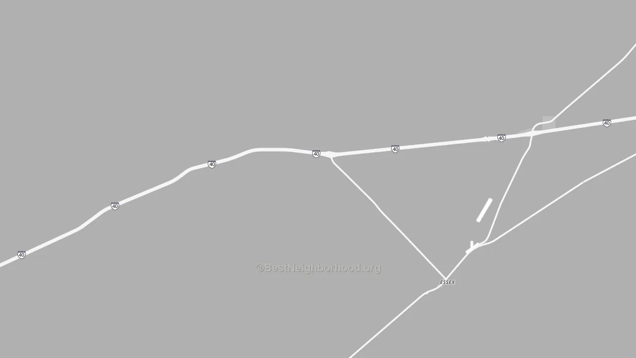 Transit Grade map of Essex, CA
