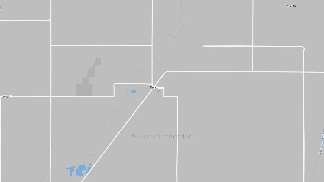 Transit Grade map of Essex, IA