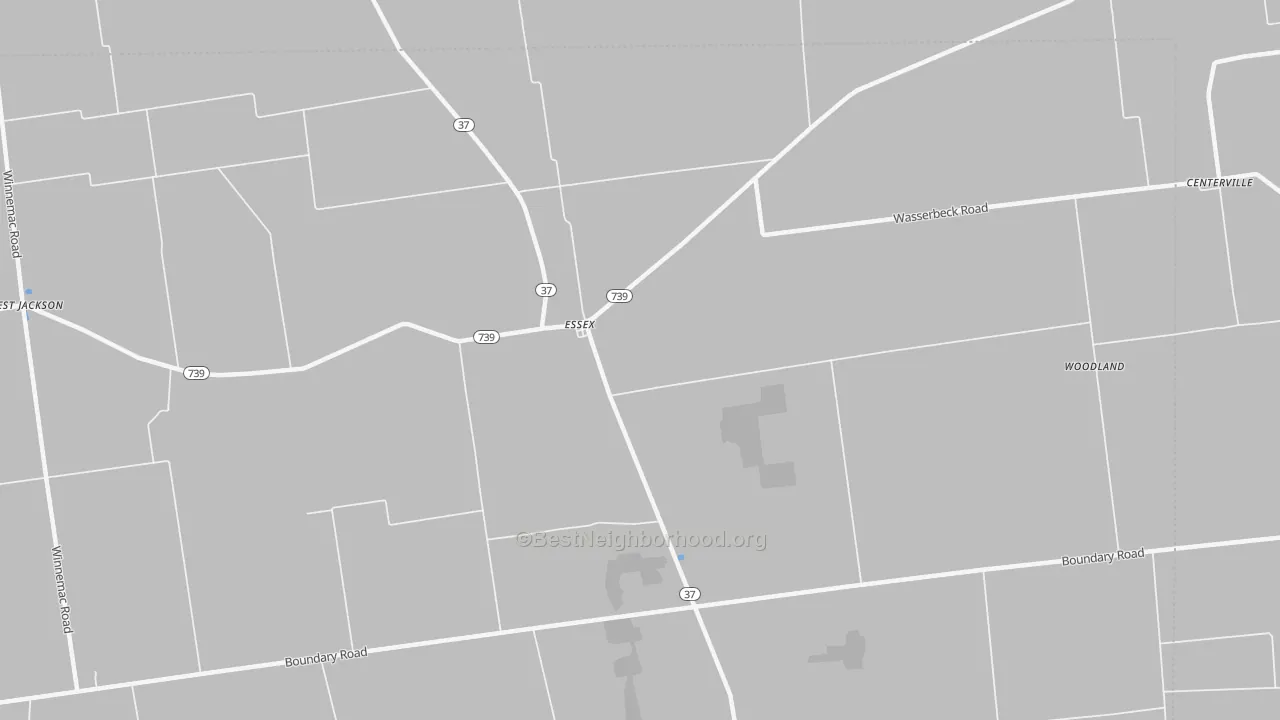 Transit Grade map of Essex, OH