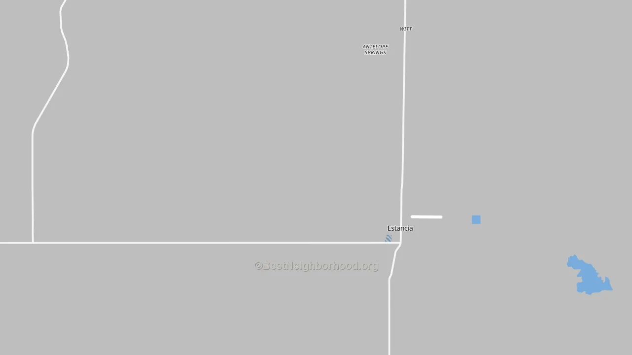 Transit Grade map of Estancia, NM