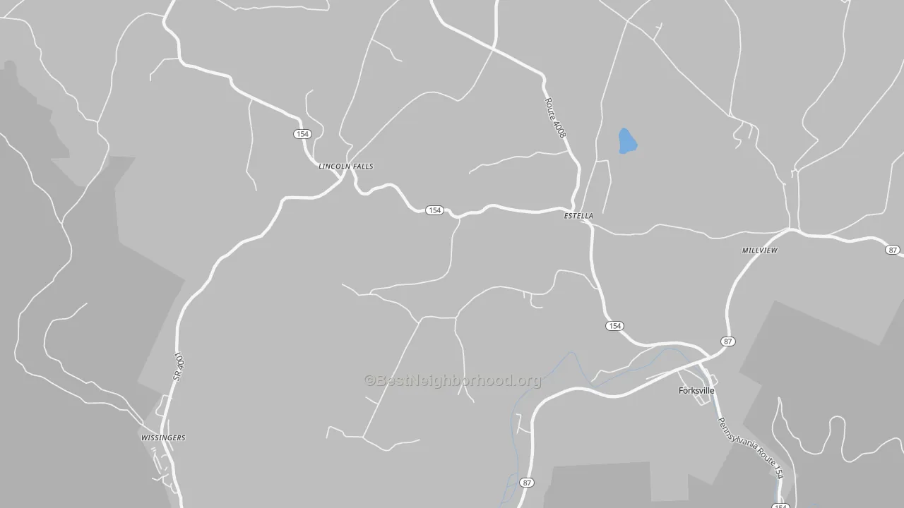 Transit Grade map of Estella, PA