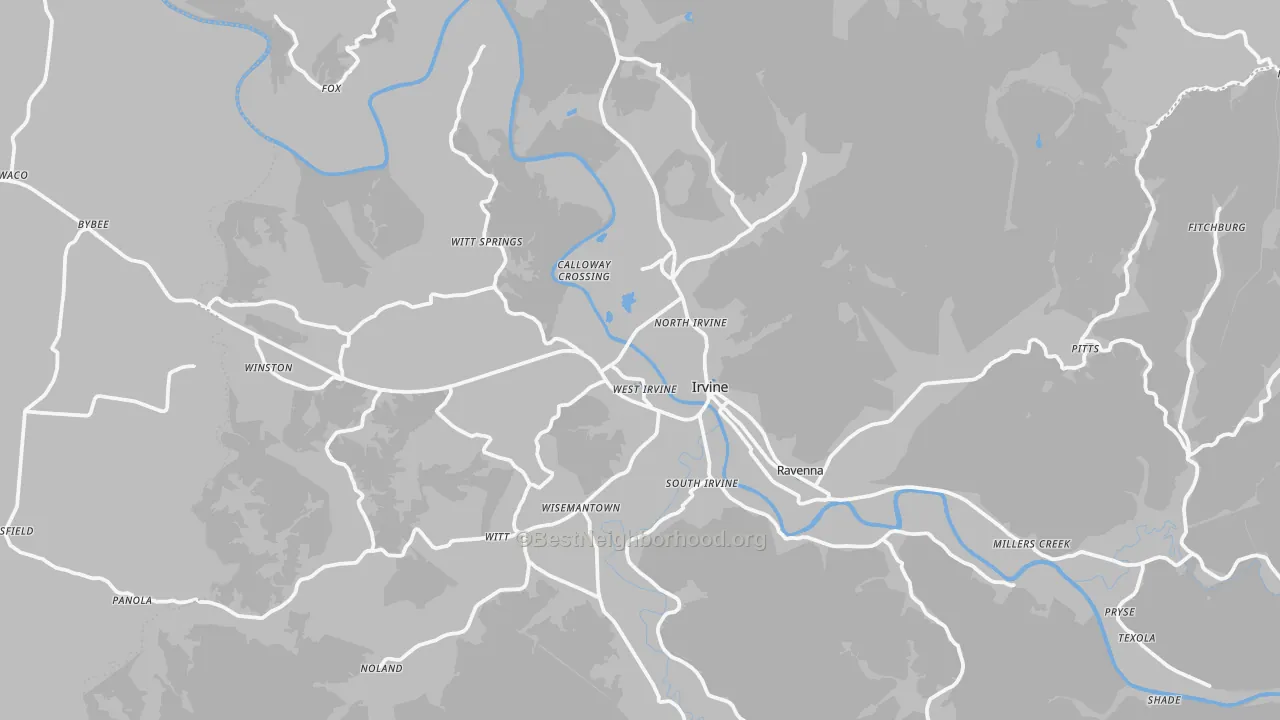 Transit Grade map of Estill County, KY