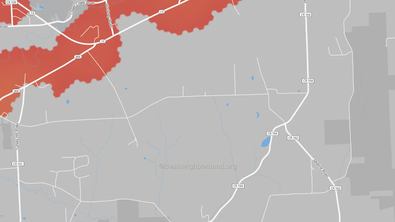 Transit Grade map of Etna, NY