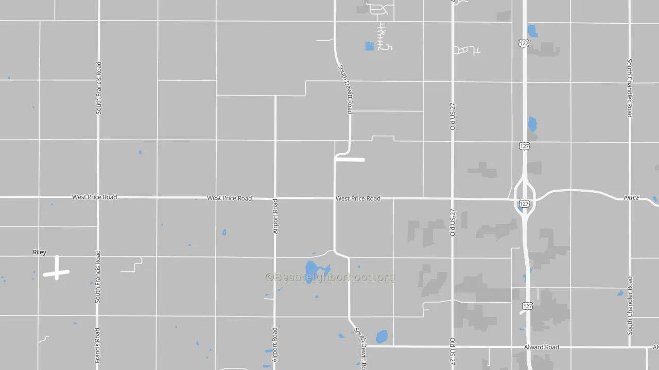 Transit Grade map of Eureka, MI