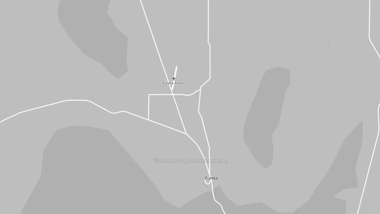 Transit Grade map of Eureka, NV