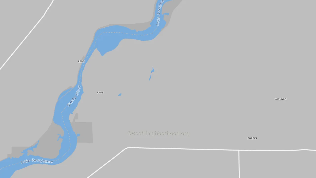 Transit Grade map of Eureka, WA