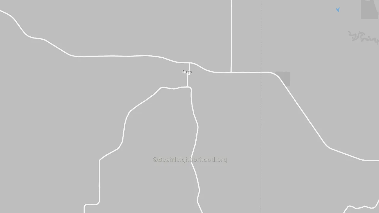 Transit Grade map of Eustis, NE