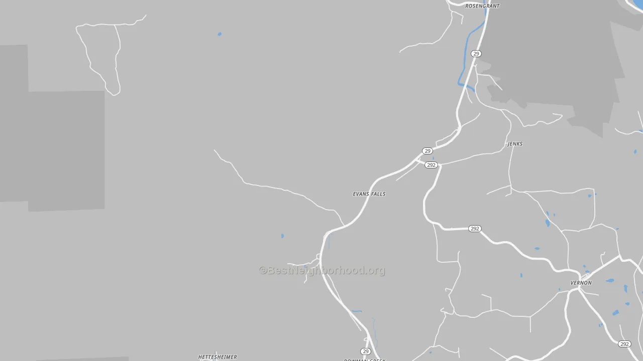 Transit Grade map of Evans Falls, PA