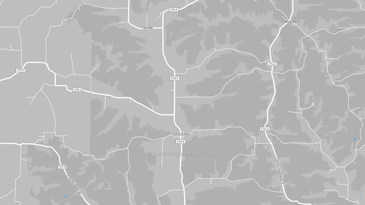 Transit Grade map of Excelsior, WI