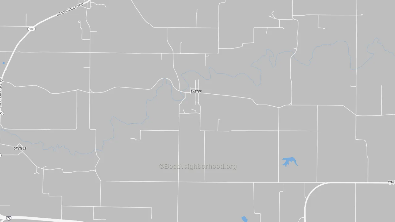 Transit Grade map of Exeter, IL