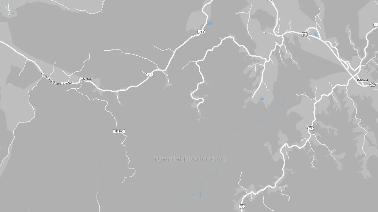 Transit Grade map of Fagan, KY