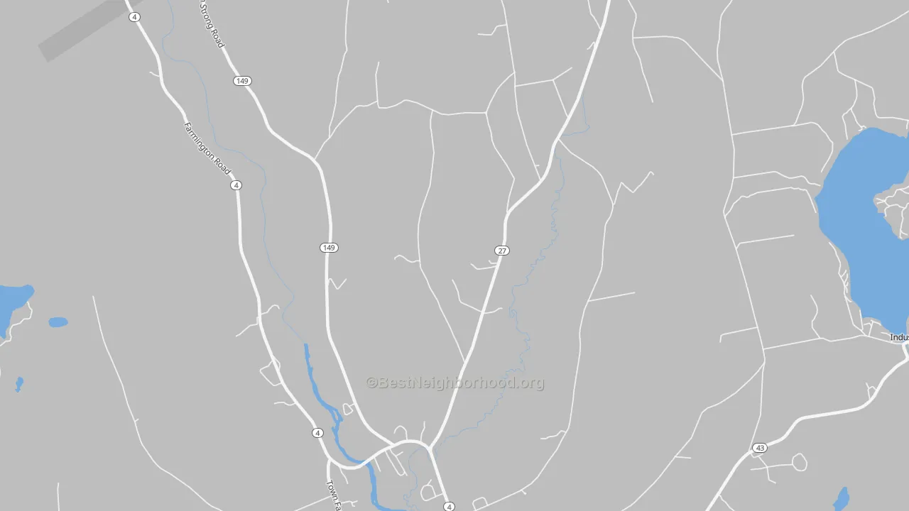 Transit Grade map of Fairbanks, ME
