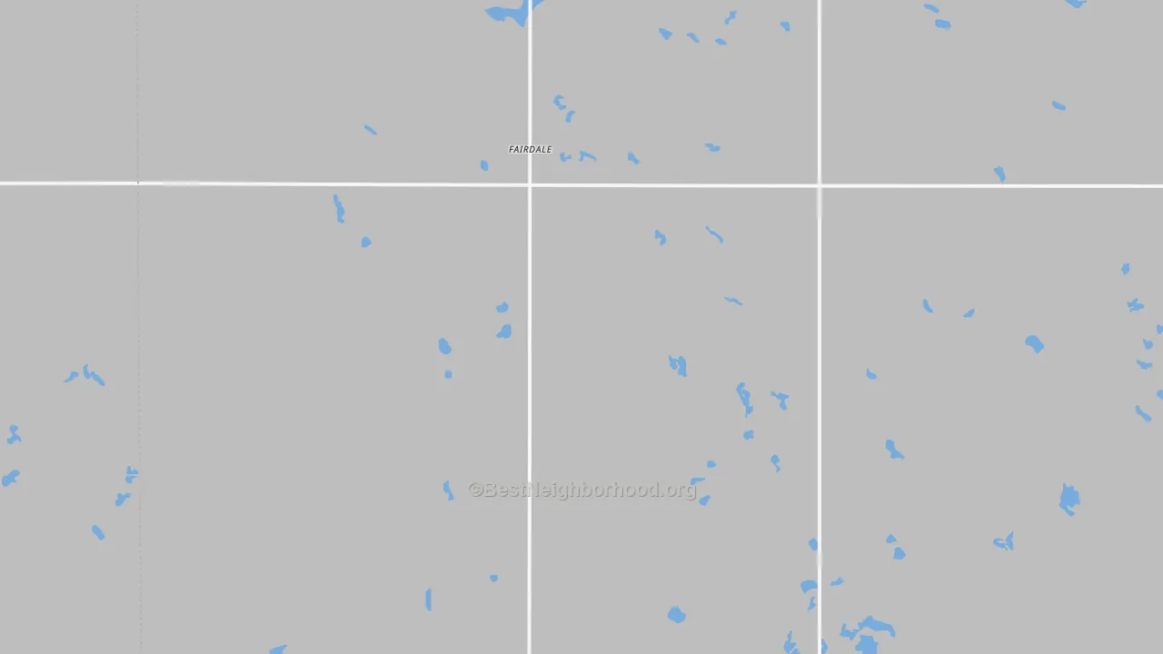 Transit Grade map of Fairdale, ND