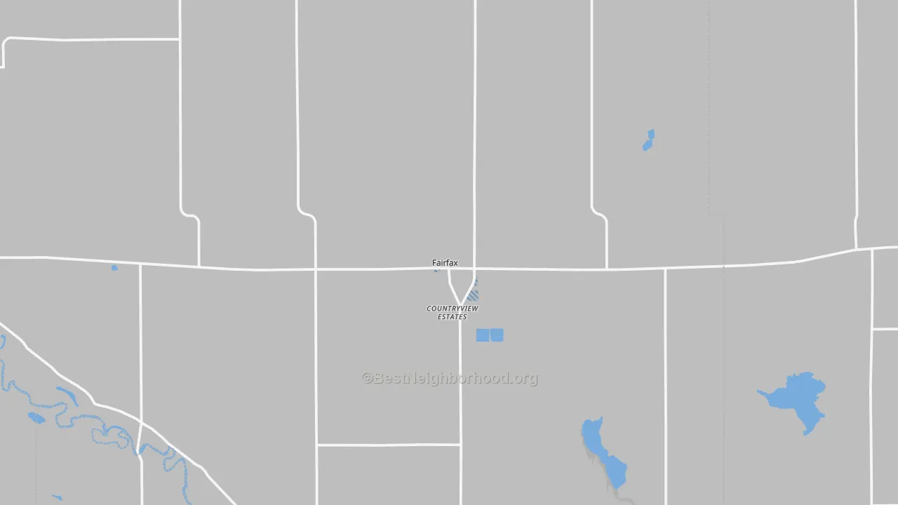 Transit Grade map of Fairfax, MN